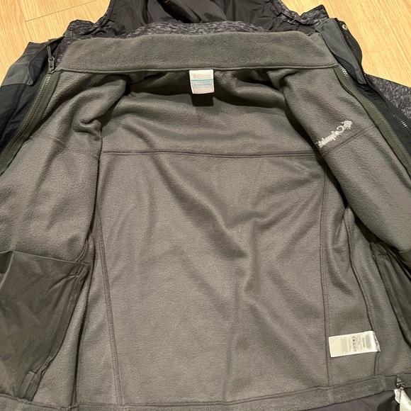 Columbia Interchange Whirlibird Fleece Lined Winter Jacket Waterproof 2 in 1 - Picture 3 of 8